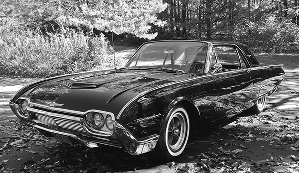 John Chickering With 1961 Thunderbird